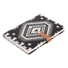 Load image into Gallery viewer, Woven Cotton Journal with Handmade Paper - Solo Afternoon