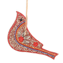 Load image into Gallery viewer, Handcrafted Beaded Bird Ornaments - Set of 4 - Birds of Bollywood