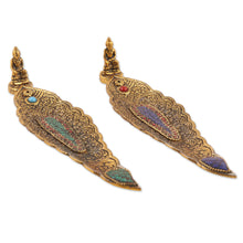 Load image into Gallery viewer, Brass Incense Holders with Antique Finish - Buddha's Nature