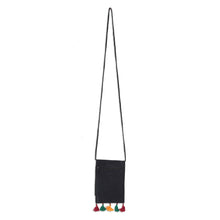 Load image into Gallery viewer, Handmade Embroidered Sling Bag with Tassels and Beads - Creative Appeal