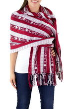 Load image into Gallery viewer, Cotton shawl - Tradition | NOVICA