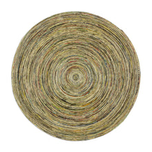 Load image into Gallery viewer, Unique Modern Paper Recycled Bowl Centerpiece - Endless Story | NOVICA