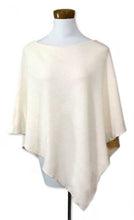Load image into Gallery viewer, Hand Made Cotton Knit Poncho - Ivory Grace | NOVICA