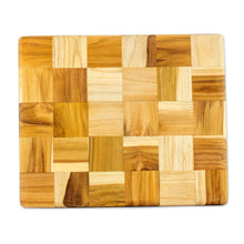 Load image into Gallery viewer, Wood Mosaic Cutting Board - Puzzle | NOVICA