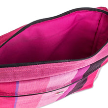 Load image into Gallery viewer, Handcrafted Cotton Messenger Bag Lined - Luscious Purple | NOVICA