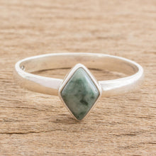 Load image into Gallery viewer, Love Rhombus in Green