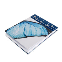 Load image into Gallery viewer, Butterfly-Themed Paper Journal from Costa Rica (5.5 inch) - Morpheus Wing | NOVICA