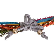 Load image into Gallery viewer, Colorful Beaded Strand Necklace from Costa Rica - Fascinating Colors | NOVICA