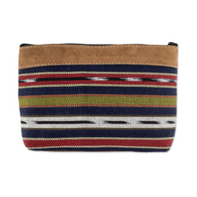 Load image into Gallery viewer, All Cotton Multicolored Cosmetic Bag - Antigua Lands | NOVICA