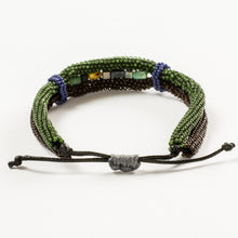 Load image into Gallery viewer, Handmade Earth Color Beaded Guatemalan Unity Bracelet - Earth in Union | NOVICA