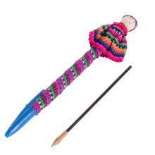 Load image into Gallery viewer, Handmade Worry Doll Pens (Set of 3) - Quitapenas | NOVICA