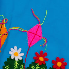 Load image into Gallery viewer, Applique Wall Hanging Andean Folk Art - A Spring Day | NOVICA
