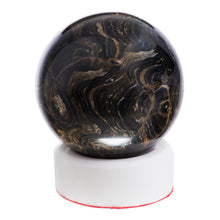 Load image into Gallery viewer, Stromatolite and Calcite Geometric Sculpture - Pluto | NOVICA