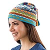 Load image into Gallery viewer, Artisan Crafted Alpaca Wool Hat - Blue Winter | NOVICA
