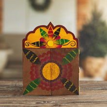 Load image into Gallery viewer, Wood and ceramic nativity scene - First Christmas | NOVICA