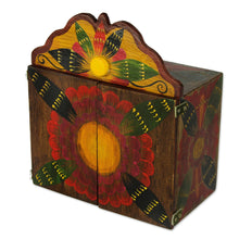 Load image into Gallery viewer, Wood and ceramic nativity scene - First Christmas | NOVICA