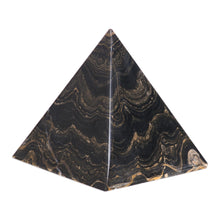 Load image into Gallery viewer, Natural Gemstone Pyramid Stromatolite Fossil Sculpture - Life's Essence | NOVICA