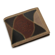 Load image into Gallery viewer, Men's Hand Made Leather Wallet from Peru - Brown Tumi | NOVICA