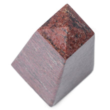 Load image into Gallery viewer, Peruvian Rhodochrosite Gemstone Obelisk Sculpture - Lucky in Love | NOVICA
