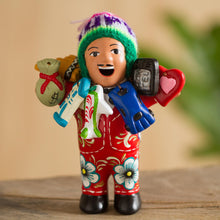 Load image into Gallery viewer, Ekeko of Abundance in Red