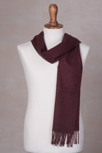 Load image into Gallery viewer, 100% Baby Alpaca Wrap Scarf from Peru - Simply Fabulous | NOVICA