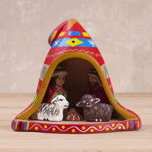 Load image into Gallery viewer, Nativity Inside a Chullo Hat
