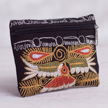 Load image into Gallery viewer, Handcrafted Embroidered Coin Purse from Peru - Colca Condor | NOVICA