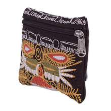 Load image into Gallery viewer, Handcrafted Embroidered Coin Purse from Peru - Colca Condor | NOVICA
