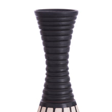 Load image into Gallery viewer, Chulucanas-Inspired Ceramic Decorative Vase from Peru - Chulucanas Vessel | NOVICA
