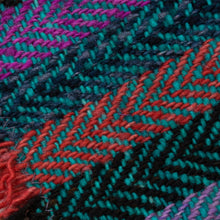 Load image into Gallery viewer, Six Striped Wool Placemats from Peru - Jungle Joy | NOVICA