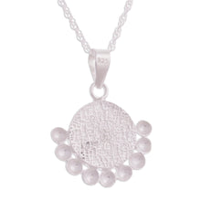 Load image into Gallery viewer, Blue Opal Pendant Necklace from Peru - Bauble Delight | NOVICA