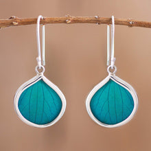 Load image into Gallery viewer, Leaf Drops in Aqua