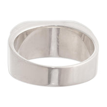 Load image into Gallery viewer, Men's Inlaid Sodalite Ring - Cutting Edge | NOVICA