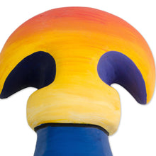 Load image into Gallery viewer, Hand Made Ceramic Mask - Meditating Warrior | NOVICA
