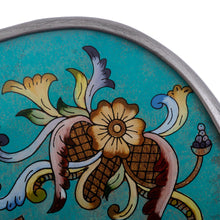 Load image into Gallery viewer, Artisan Crafted Glass Wall Mirror - Colonial Quatrefoil | NOVICA