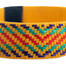 Load image into Gallery viewer, Zenu Natural Fiber Bracelet in Bright Colors from Colombia - Joyful Sun Dance | NOVICA