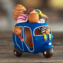 Load image into Gallery viewer, Motorcycle Taxi in Blue
