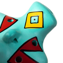 Load image into Gallery viewer, Handmade Ceramic Ocarinas from Peru (2 Pieces) - Night Chant | NOVICA