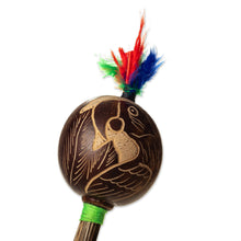 Load image into Gallery viewer, Amazonian Gourd Maracas from Peru (Pair) - Macaw Party | NOVICA