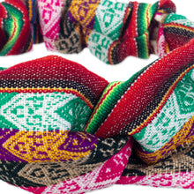 Load image into Gallery viewer, Peruvian Multicolor Headband with Andean Motifs - Andean Festival | NOVICA
