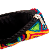 Load image into Gallery viewer, Geometric Handcrafted Colorful Coin Purse from Colombia - Colombian Mountains | NOVICA
