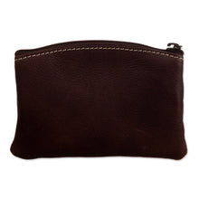 Load image into Gallery viewer, Handcrafted Assorted Mola-Themed Leather Coin Purse - Jungle Wealth | NOVICA