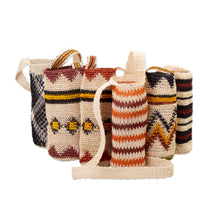 Load image into Gallery viewer, Assorted Handwoven Natural Fiber Bottle Holder with Strap - Refreshing Chambira | NOVICA