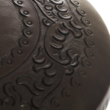 Load image into Gallery viewer, Fair Trade Cedar Wood Leather Brown Stool - Colonial Guard | NOVICA