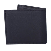 Load image into Gallery viewer, Men's Black Leather Wallet with Removable Card Case - Nocturnal Trail Blazer | NOVICA
