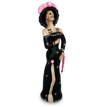 Load image into Gallery viewer, Ceramic sculpture - Orchid Catrina | NOVICA