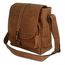 Load image into Gallery viewer, Mexican Leather Shoulder Bag - Crazy Summer | NOVICA