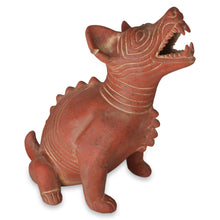 Load image into Gallery viewer, Pre-Hispanic Ceramic Sculpture from Mexico - Comala Dog | NOVICA