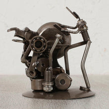 Load image into Gallery viewer, Recycled Metal Offset Print Unique Sculpture from Mexico - Rustic Printer | NOVICA