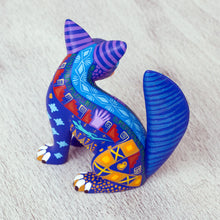 Load image into Gallery viewer, Mexico Alebrije Wild Dog Sculpture Oaxaca Folk Art - Zapotec Coyote | NOVICA